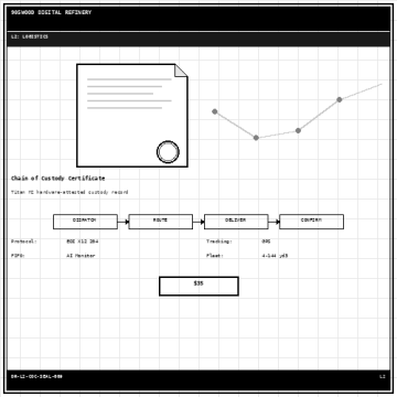 Chain of Custody Certificate