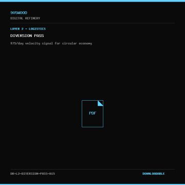 Diversion Pass - 905WOOD Digital Refinery Document