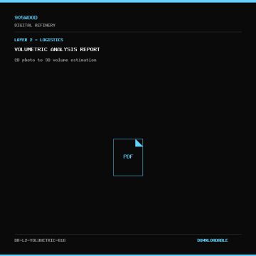 Volumetric Analysis Report - 905WOOD Digital Refinery Document