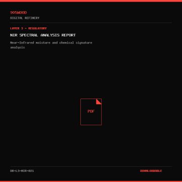 NIR Spectral Analysis Report - 905WOOD Digital Refinery Document