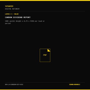 Carbon Dividend Report - 905WOOD Digital Refinery Document